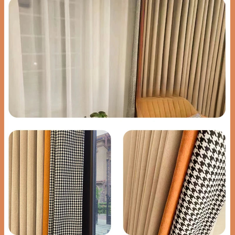 Rideau occultant moderne minimaliste pour salon et chambre - vue 5 sur 10