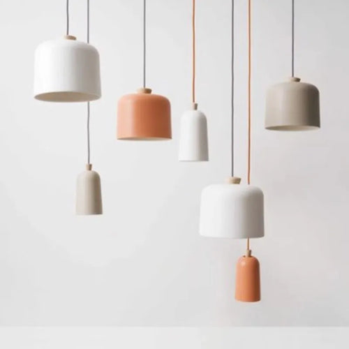 Suspension LED au design nordique Macaron - vue 4 sur 12