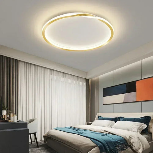plafonnier moderne à leds pour décoration intérieure élégante - vue 3 sur 18