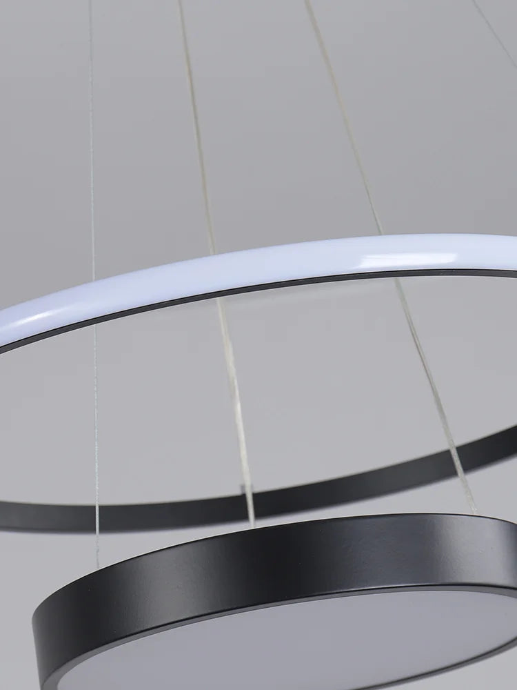 suspension à led nordique pour décoration intérieure moderne - vue 6 sur 11