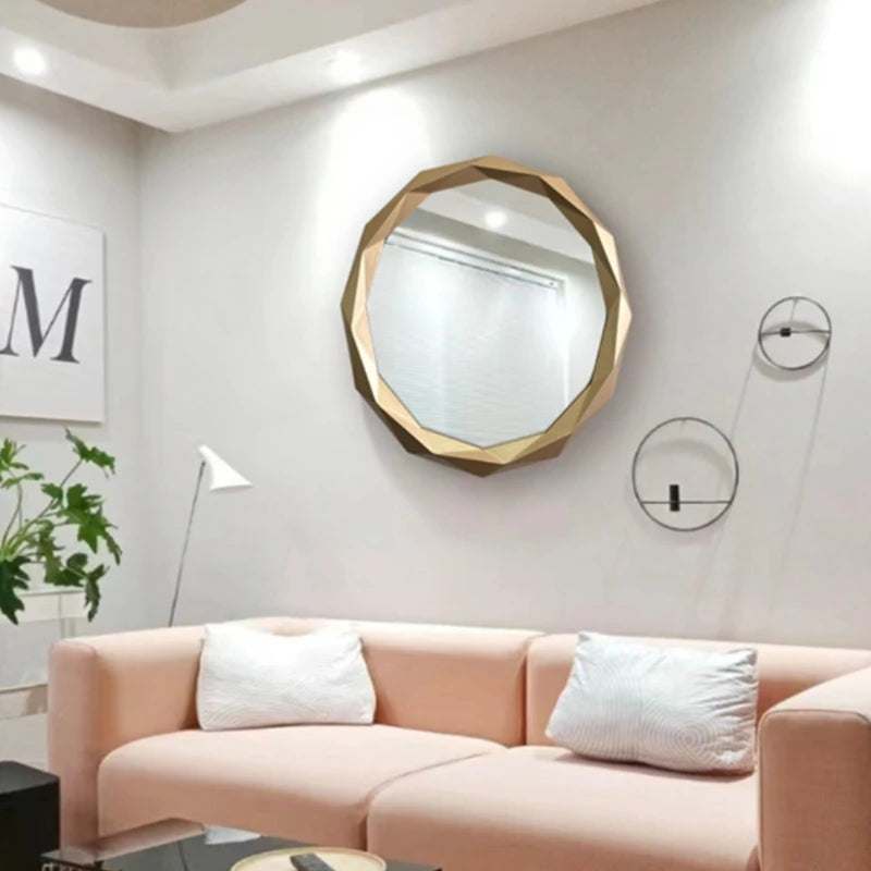 miroirs décoratifs ronds pour maquillage et décoration intérieure - vue 3 sur 7