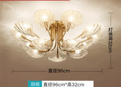lustres en cuivre modernes pour un éclairage intérieur élégant - vue 10 sur 10