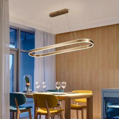 suspension à led moderne pour décoration intérieure élégante - vue 3 sur 19