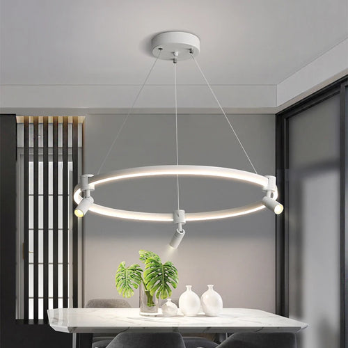 lustre postmoderne créatif multi angle pour hôtel boutique - vue 3 sur 15