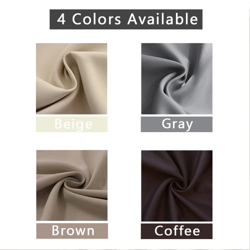 Rideau occultant moderne polyester pour salon et chambre - vue 6 sur 10