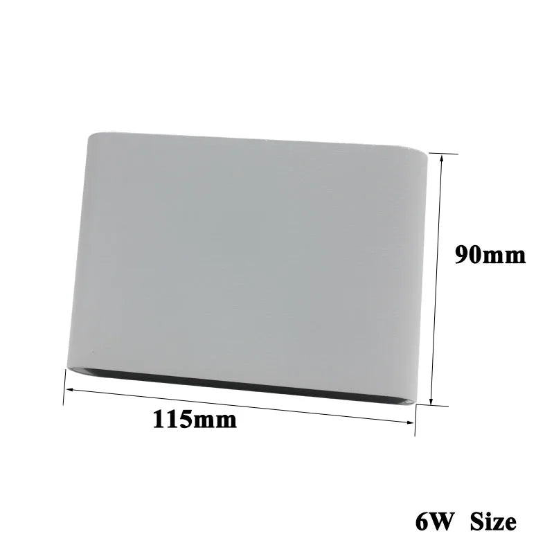 applique murale moderne étanche en aluminium pour extérieur décoratif - vue 3 sur 7