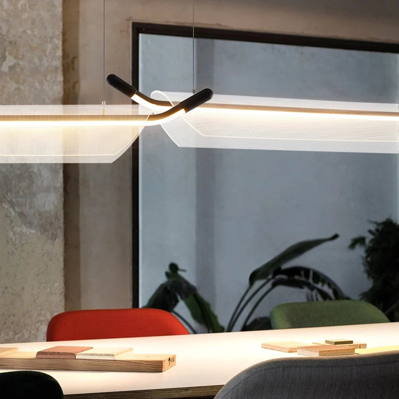 suspension design minimaliste pour restaurant bar moderne - vue 6 sur 18