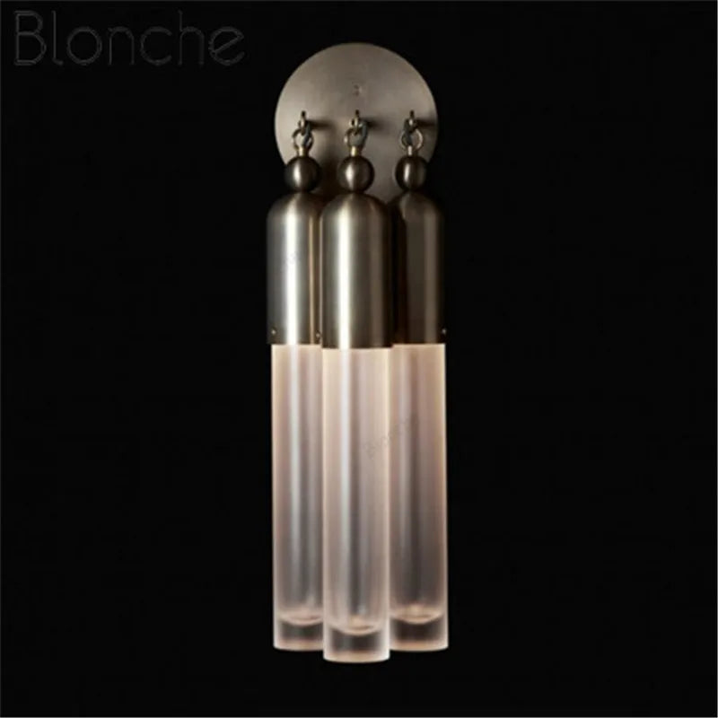 Applique murale nordique moderne Simple chevet appliques luminaires or créatif salle à manger chambre appliques murales décor à la maison Luminaire - vue 2 sur 10