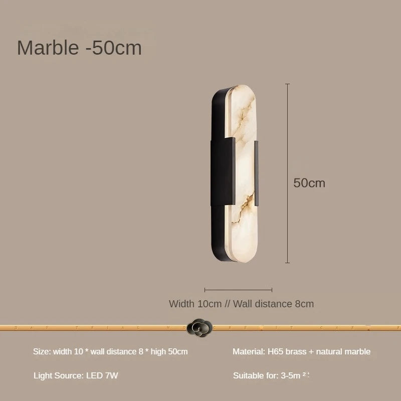 applique murale en marbre avec flocons de neige naturels décorative et polyvalente - vue 8 sur 8