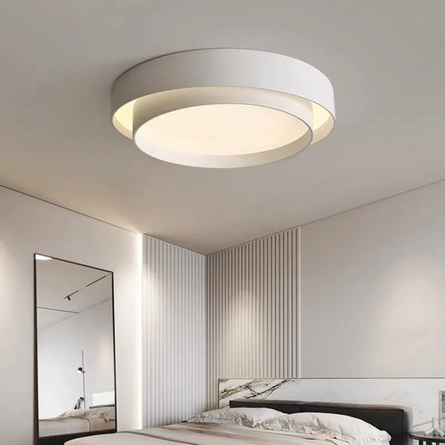plafonnier moderne rond pour un éclairage créatif et nordique - vue 5 sur 8