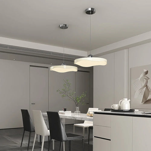 lustre rond moderne minimaliste protection des yeux - vue 6 sur 30