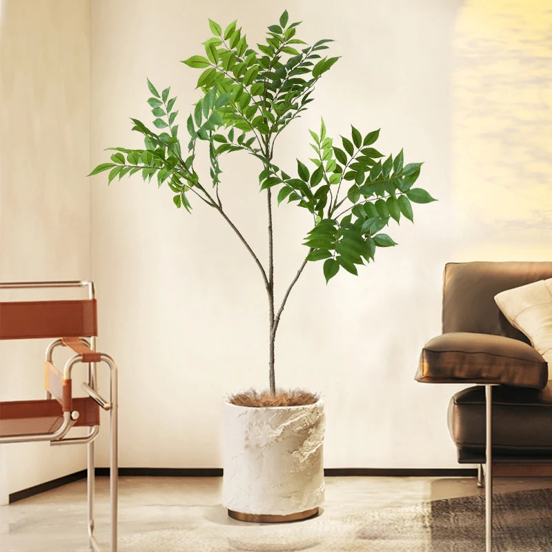 grandes plantes artificielles faux ficus arbre décoratif pour intérieur et extérieur - vue 2 sur 6