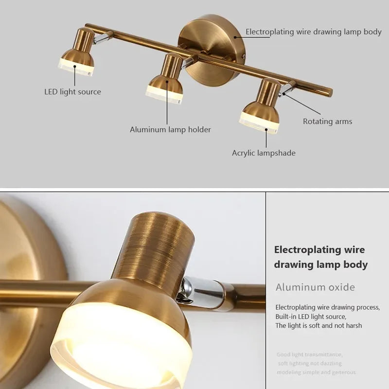 Applique murale LED moderne - vue 6 sur 10