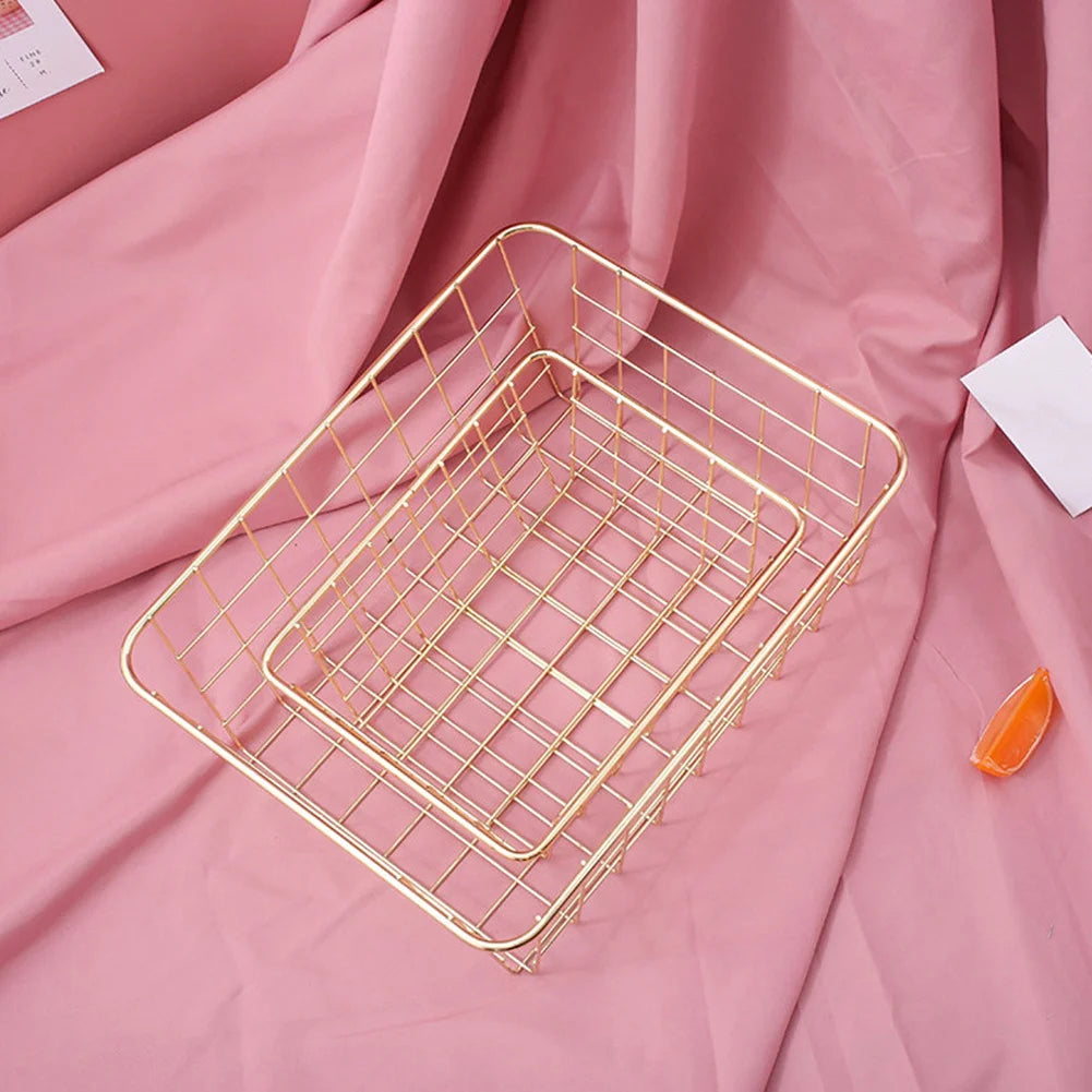 panier de rangement en fer pour toutes les pièces - vue 4 sur 6
