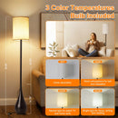 lampe de sol led design goutte d'eau avec variateur 3 couleurs