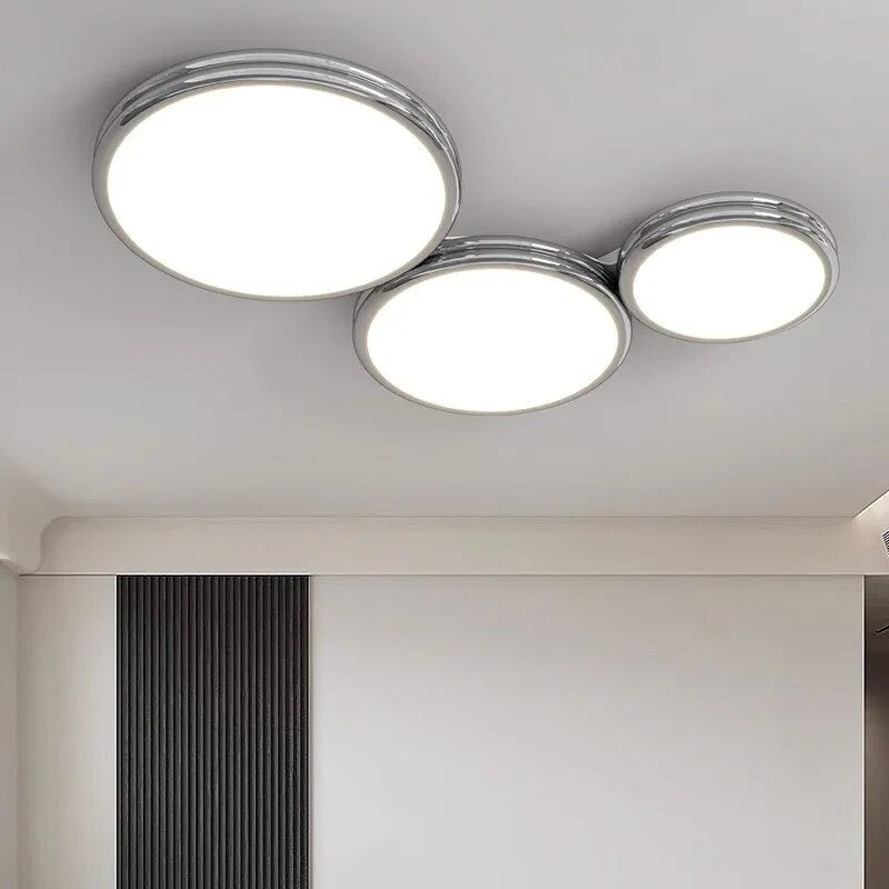 Luxueux plafonnier LED Macaron soin de la vue maison - vue 1 sur 24
