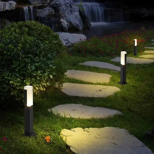 colonne lumineuse led étanche pour jardin et extérieur - vue 7 sur 7