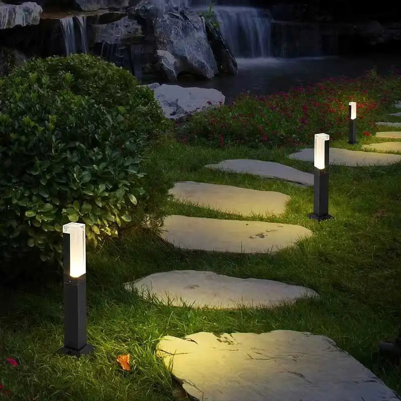 colonne lumineuse led étanche pour jardin et extérieur - vue 7 sur 7