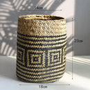 panier tissé à la main pour fleurs et plantes décoratives