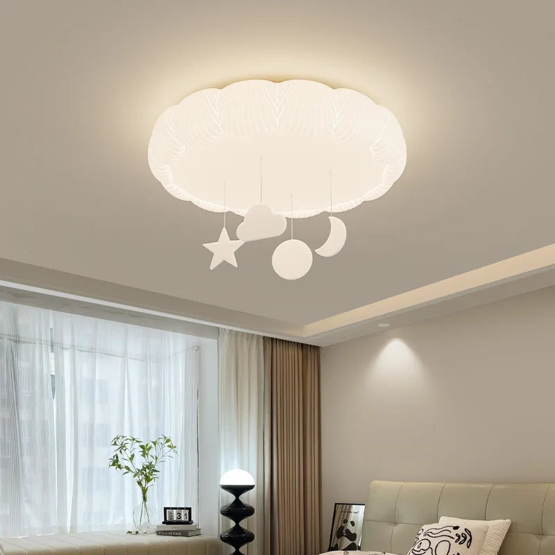 plafonnier led coquille romantique pour garçon ou fille - vue 5 sur 8