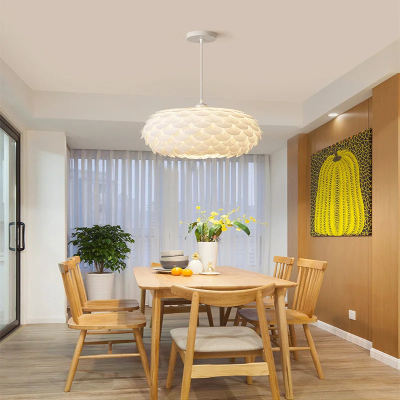 lustre sandyha en forme de poisson pour décoration maison - vue 4 sur 9
