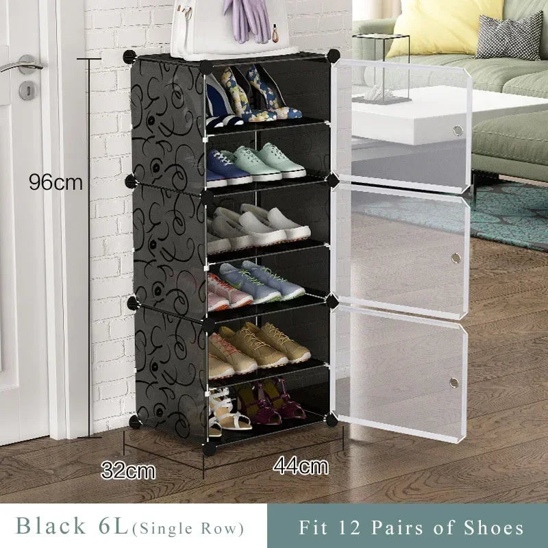 étagère à chaussures multifonction pour un meilleur rangement - vue 7 sur 9