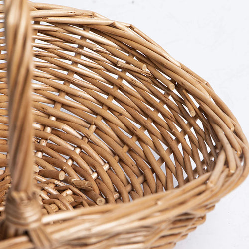 panier de pique-nique en osier pour récolte et cadeaux - vue 7 sur 7