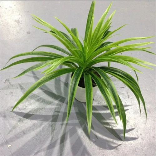 plantes artificielles chlorophytum décoratives pour intérieur sans pot - vue 4 sur 12