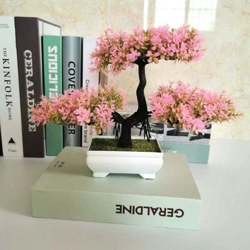 plantes artificielles bonsaï en pot pour décoration intérieure et événements - vue 5 sur 7