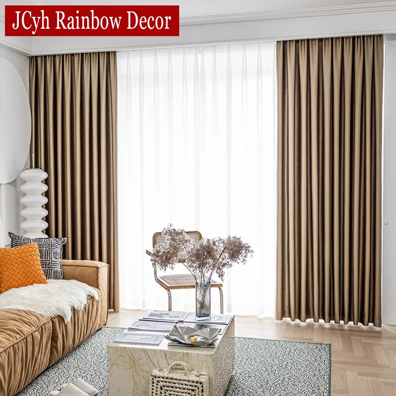 Rideau occultant motif carreaux style moderne salon chambre - vue 2 sur 7