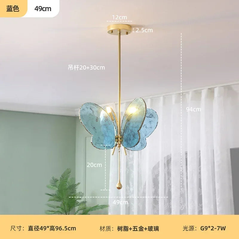 lustre led suspendu style nordique pour restaurant et cuisine - vue 8 sur 9