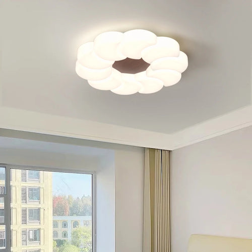 plafonnier led moderne en cristal pour intérieur élégant - vue 2 sur 9