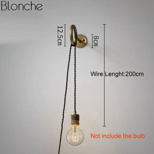 applique murale style industriel pour lecture et déco - vue 8 sur 8