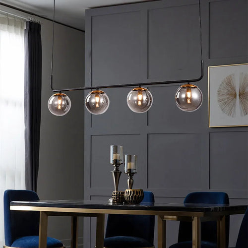 lustre moderne design nordique suspendu pour intérieur élégant - vue 5 sur 7
