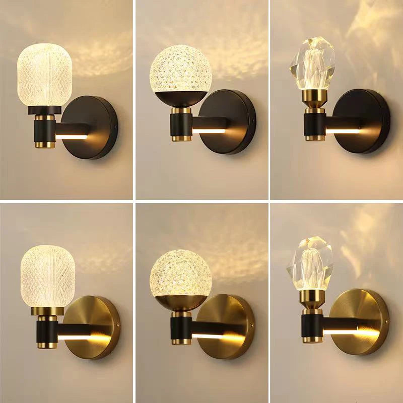 applique murale moderne à led pour décoration intérieure chaleureuse - vue 3 sur 12