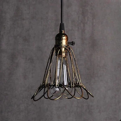 suspension vintage edison pour décoration industrielle intérieure