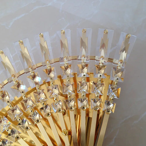 applique murale en cristal luxueux pour décoration intérieure - vue 3 sur 7
