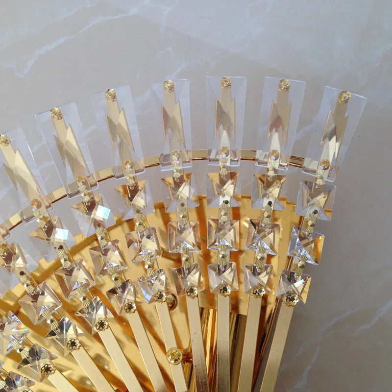 applique murale en cristal luxueux pour décoration intérieure - vue 2 sur 7