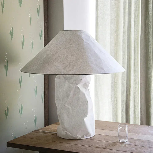 lampe à poser de luxe style wabi-sabi nordique design créatif - vue 5 sur 9