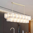 lustre led moderne style 	 acrylique gradation variable