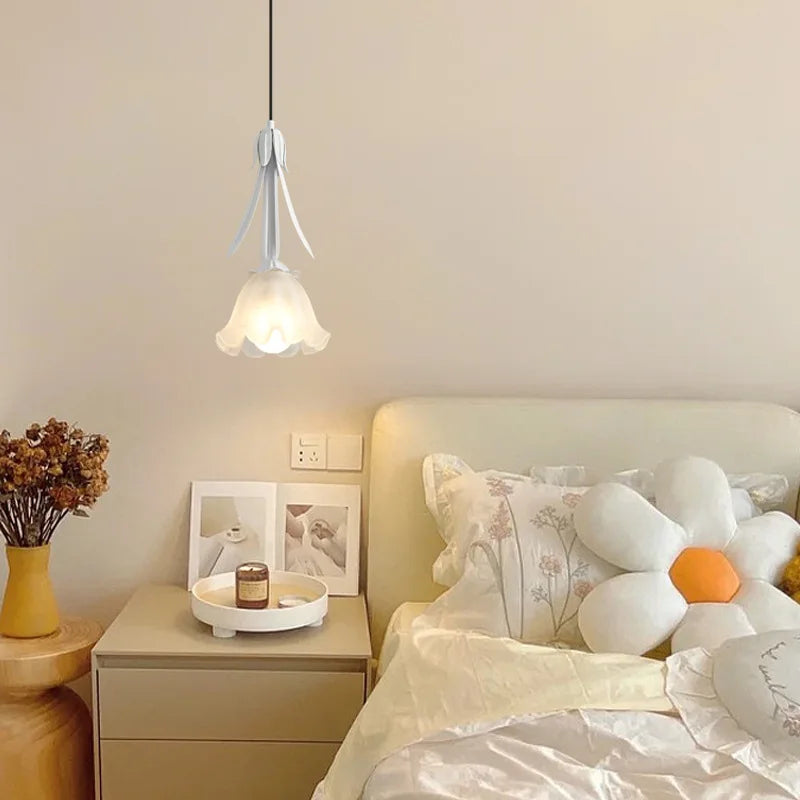lustre en verre pour éclairage suspendu dans les espaces modernes - vue 4 sur 12