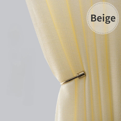 Rideau voile tulle moderne leger pour salon chambre - vue 10 sur 12