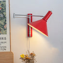 applique murale vintage rotative lampe de lecture rétro