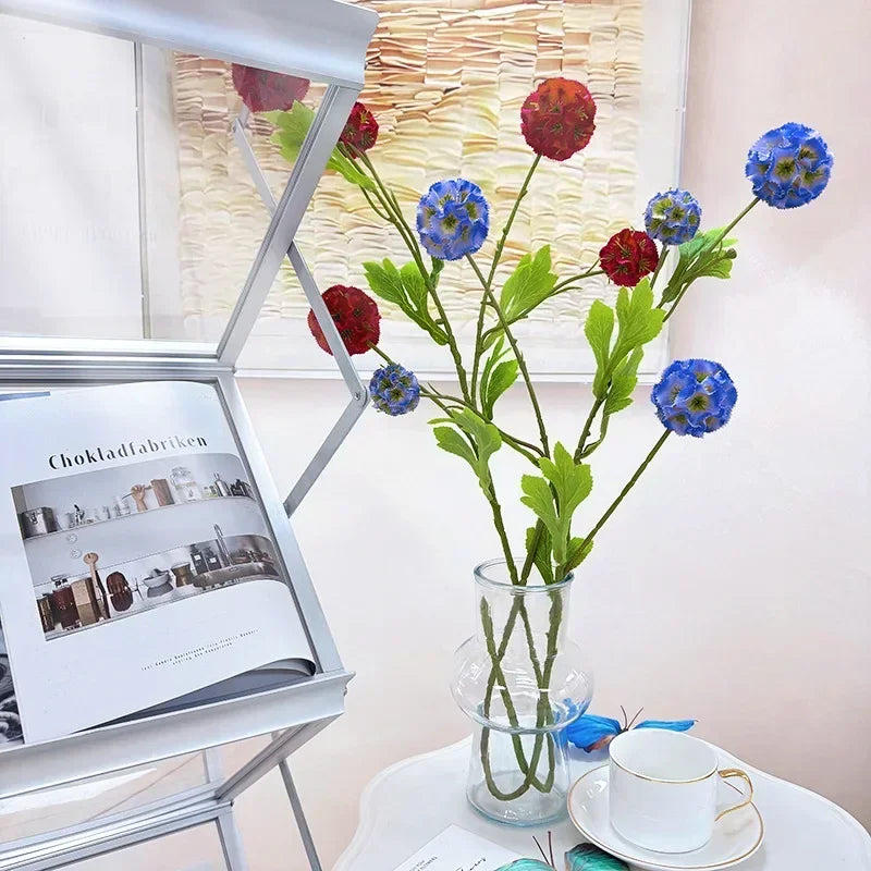 roues artificielles de fleurs pour décoration de mariage - vue 3 sur 15