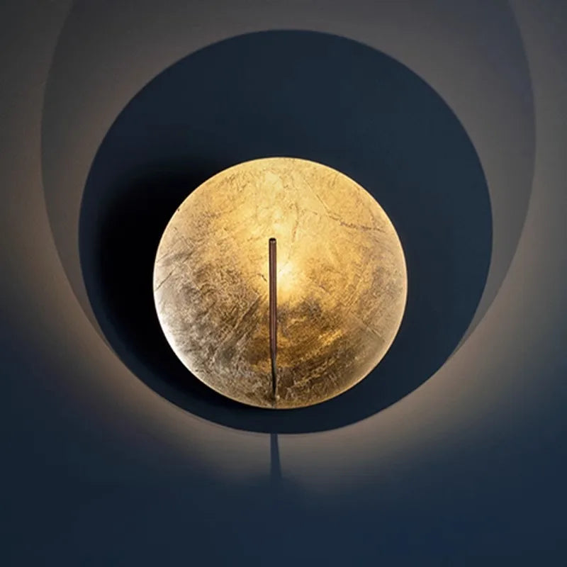 applique murale led italienne simple moderne décorative - vue 3 sur 10