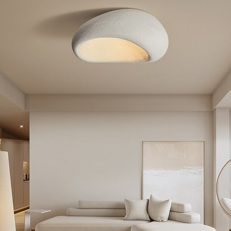 Plafonnier design incurvé style japonais Akane - vue 4 sur 10