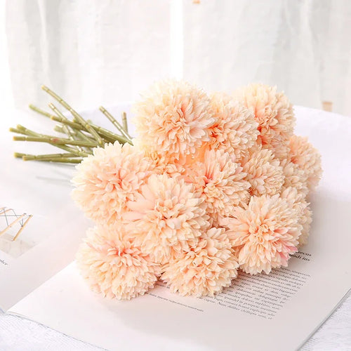 bouquet de fleurs artificielles pour décoration mariage et vases artisanaux - vue 15 sur 15