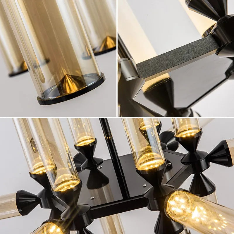 lampe à poser en verre design italien pour espaces modernes - vue 5 sur 19