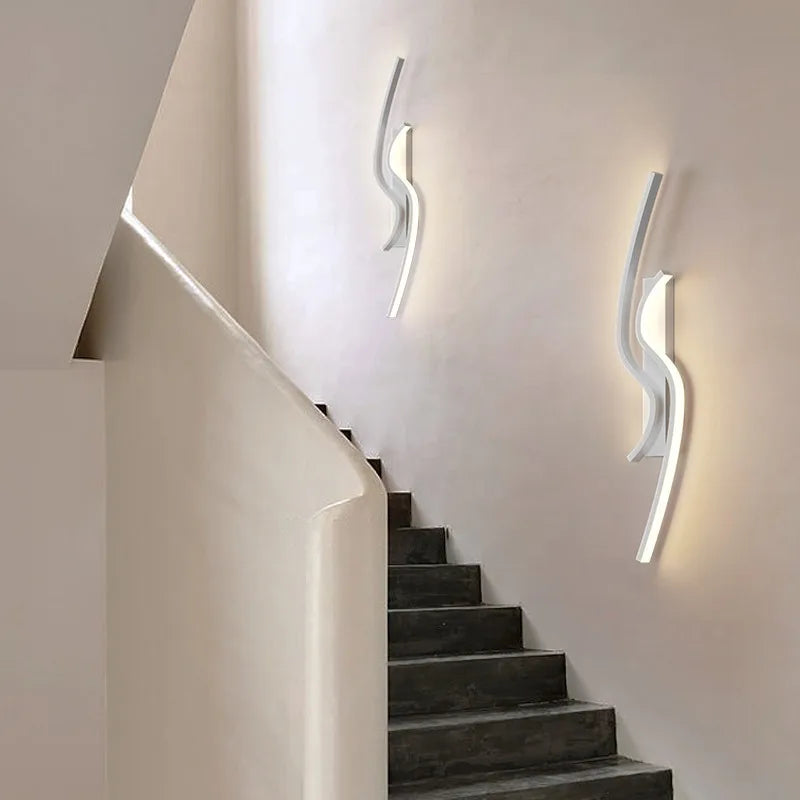 applique murale led moderne pour décoration intérieure élégante - vue 4 sur 12