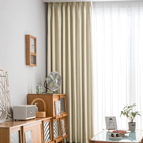 Rideau occultant moderne pour salon chambre balcon - vue 5 sur 12